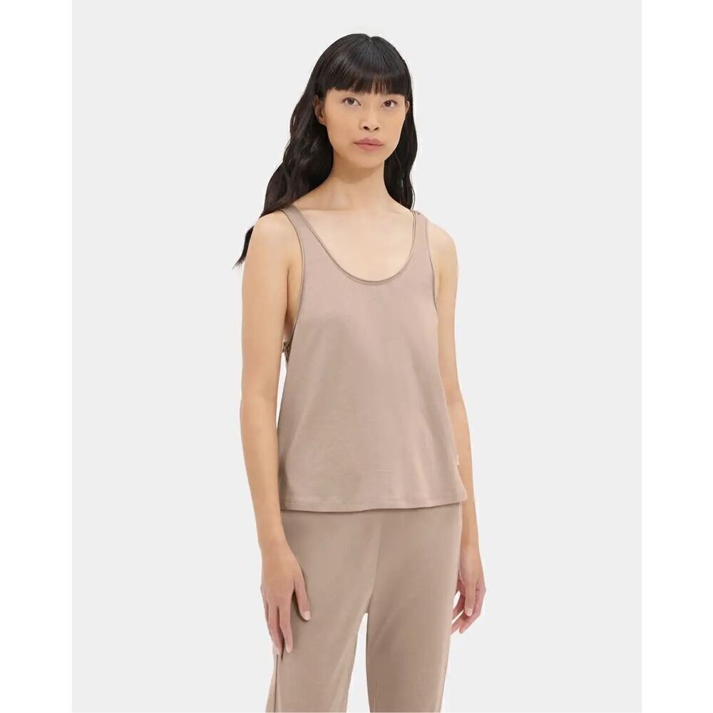 $38 UGG Women's Coralynn Tank in Light Tan, Small